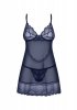 NIGHTLY BLUE KOSZULKA I STRINGI